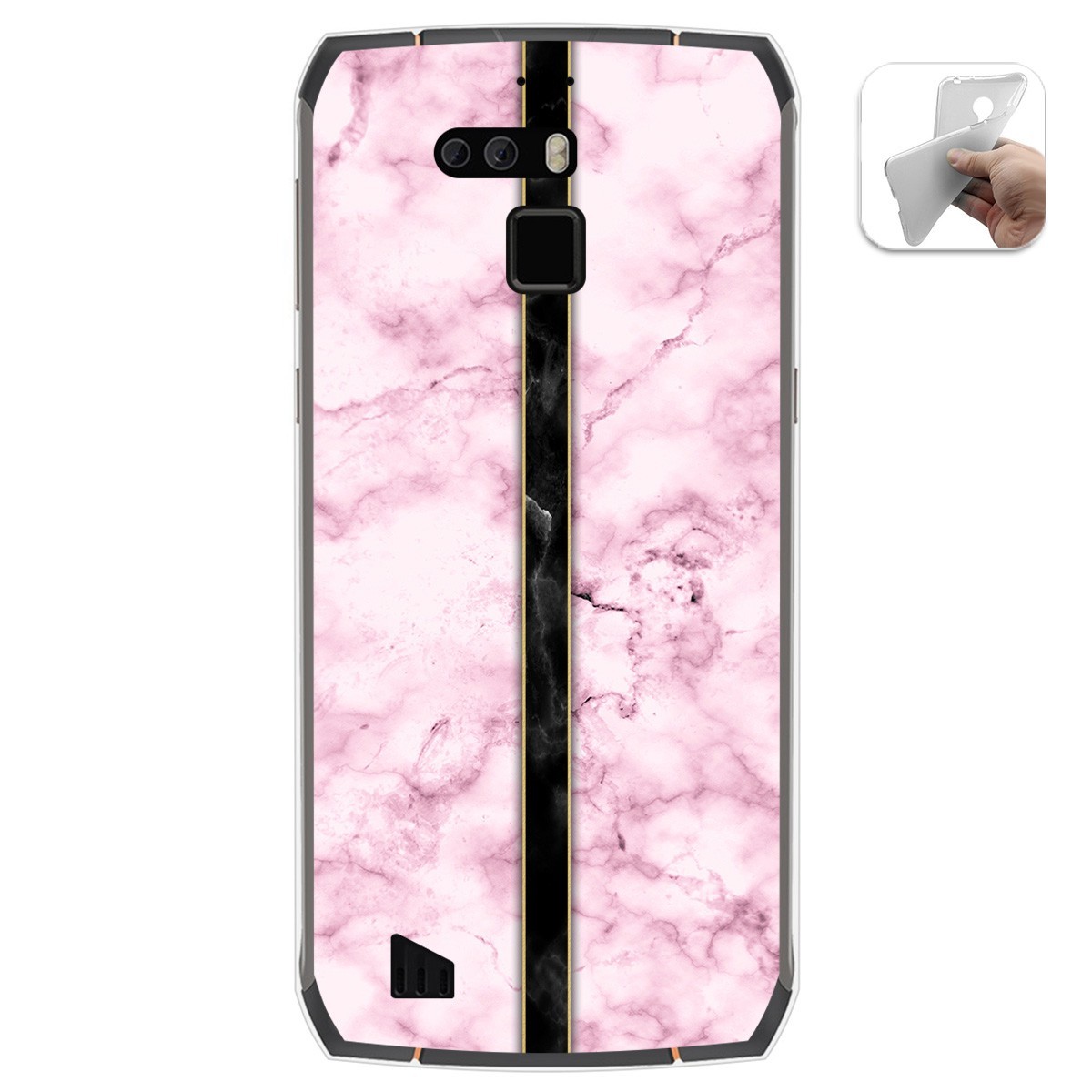 Funda Gel Tpu para Cubot King Kong 3 diseño Mármol 04 Dibujos