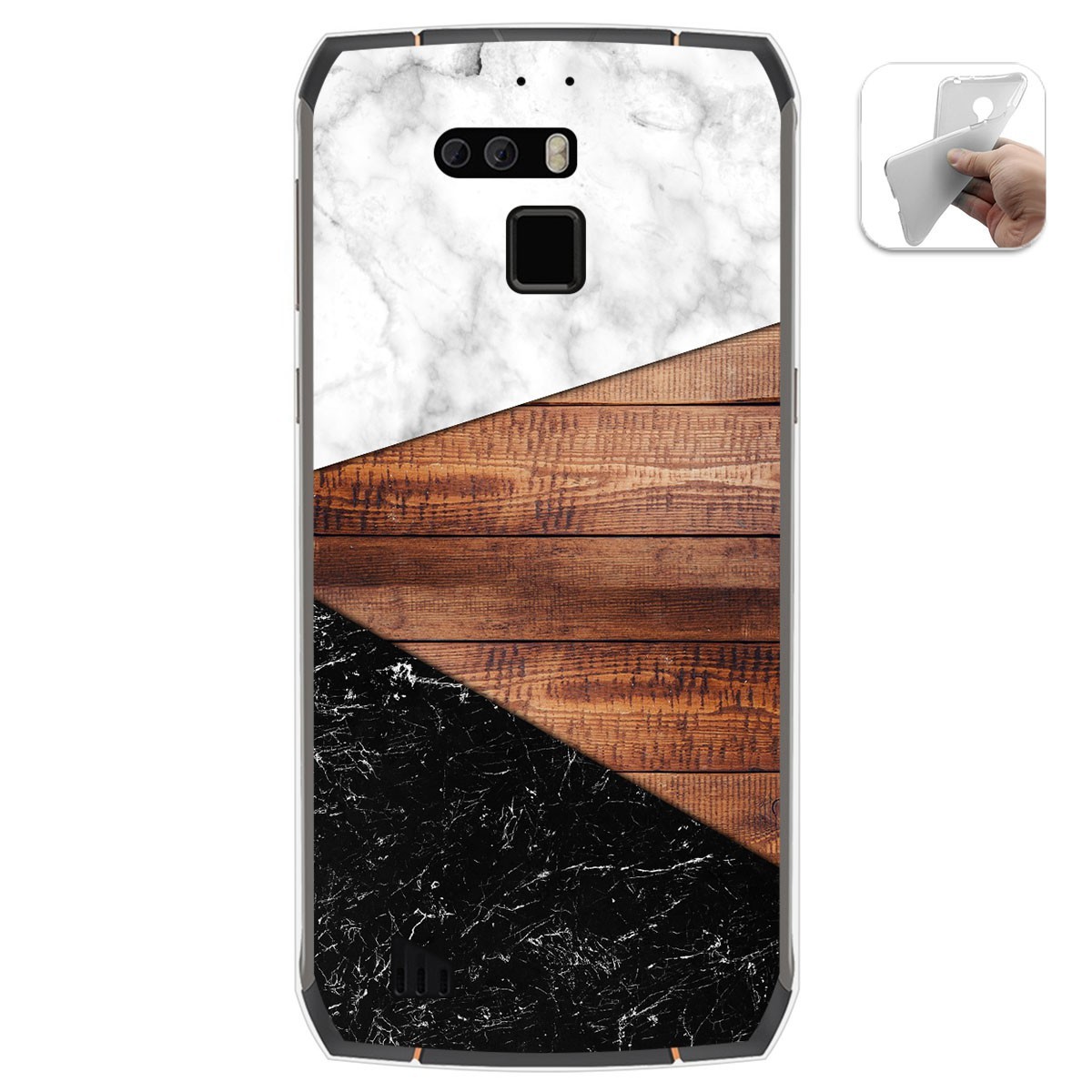 Funda Gel Tpu para Cubot King Kong 3 diseño Mármol 11 Dibujos
