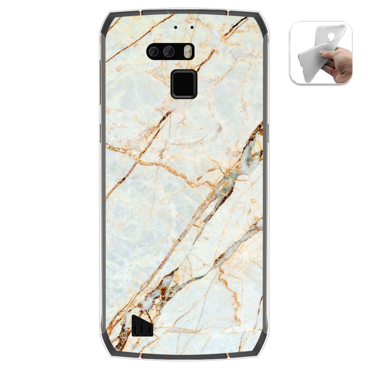 Funda Gel Tpu para Cubot King Kong 3 diseño Mármol 13 Dibujos