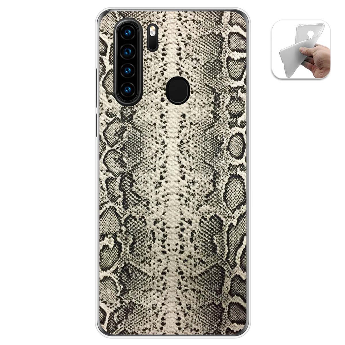 Funda Gel Tpu para Blackview A80 Pro diseño Animal 01 Dibujos