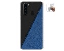 Funda Gel Tpu para Blackview A80 Pro diseño Cuero 02 Dibujos