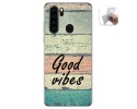 Funda Gel Tpu para Blackview A80 Pro diseño Madera 01 Dibujos