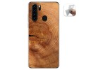 Funda Gel Tpu para Blackview A80 Pro diseño Madera 04 Dibujos