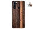 Funda Gel Tpu para Blackview A80 Pro diseño Madera 05 Dibujos