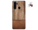 Funda Gel Tpu para Blackview A80 Pro diseño Madera 09 Dibujos