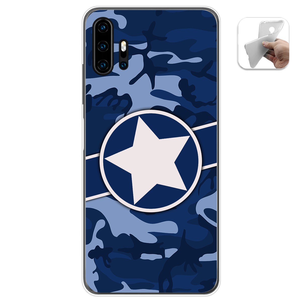 Funda Gel Tpu para Umidigi F2 diseño Camuflaje 03 Dibujos