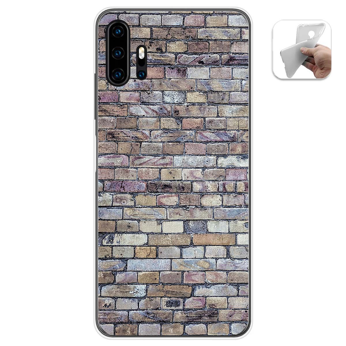 Funda Gel Tpu para Umidigi F2 diseño Ladrillo 02 Dibujos