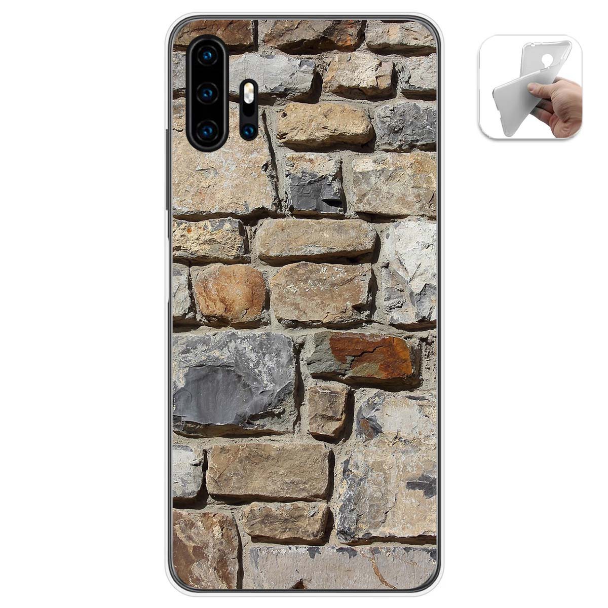 Funda Gel Tpu para Umidigi F2 diseño Ladrillo 03 Dibujos