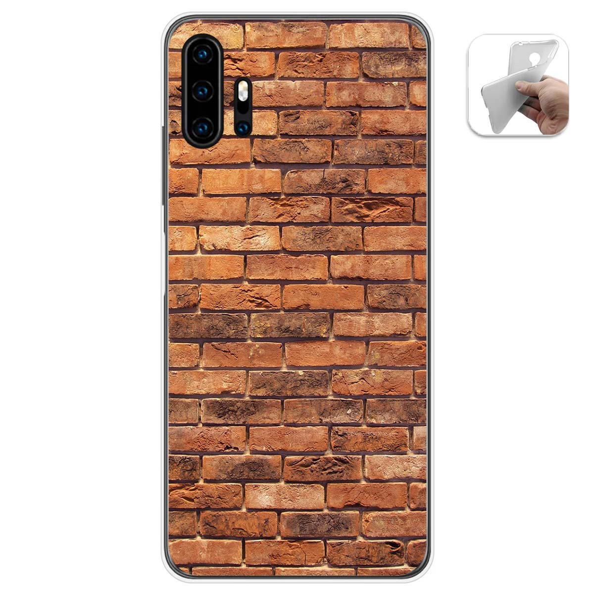 Funda Gel Tpu para Umidigi F2 diseño Ladrillo 04 Dibujos