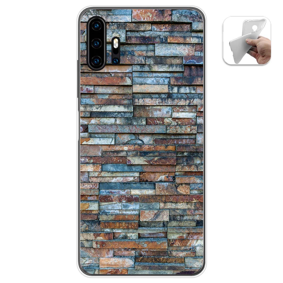 Funda Gel Tpu para Umidigi F2 diseño Ladrillo 05 Dibujos