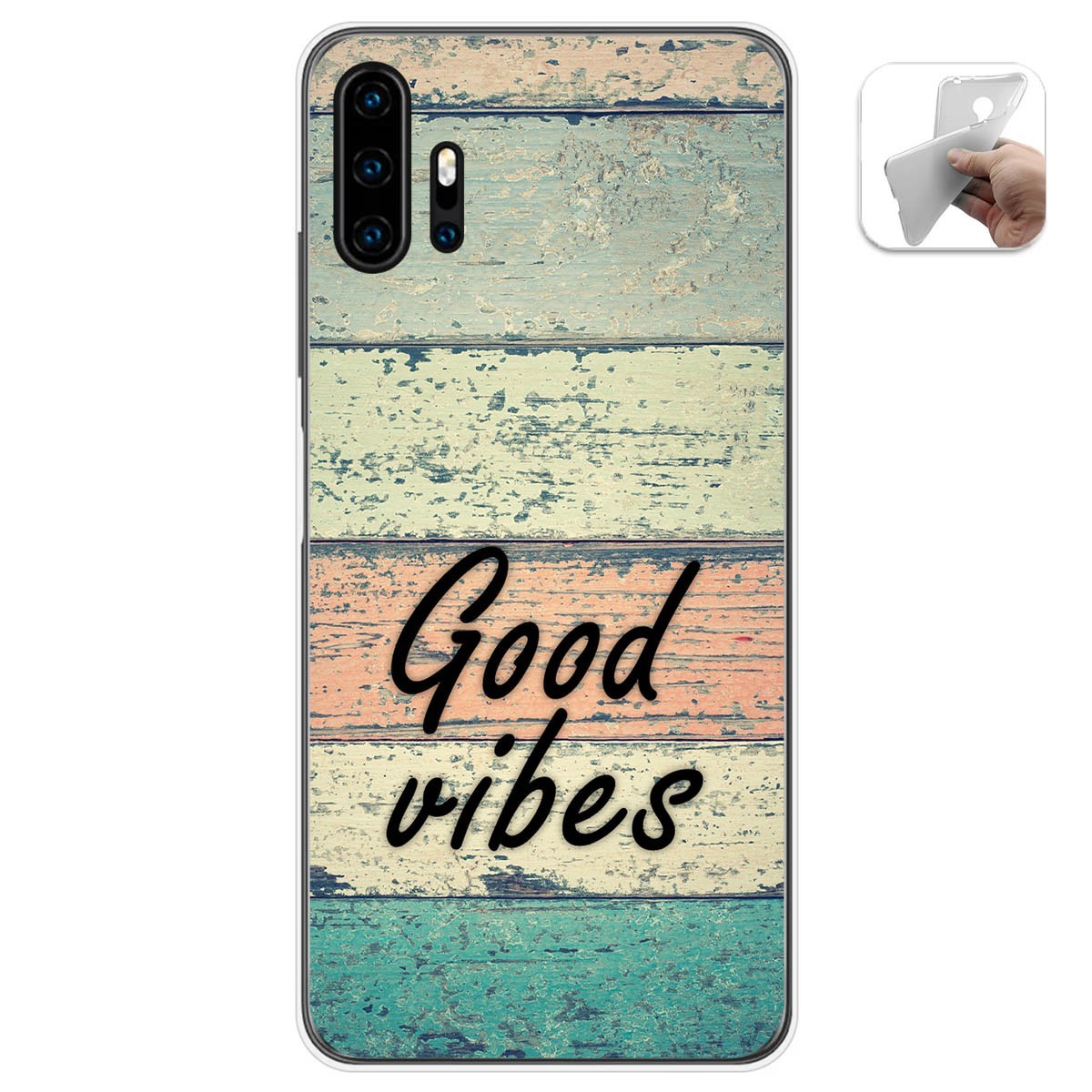 Funda Gel Tpu para Umidigi F2 diseño Madera 01 Dibujos