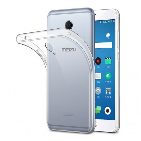 Funda Gel Tpu Fina Ultra-Thin 0,3mm Transparente para Meizu M5S