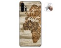 Funda Gel Tpu para Umidigi F2 diseño Madera 07 Dibujos