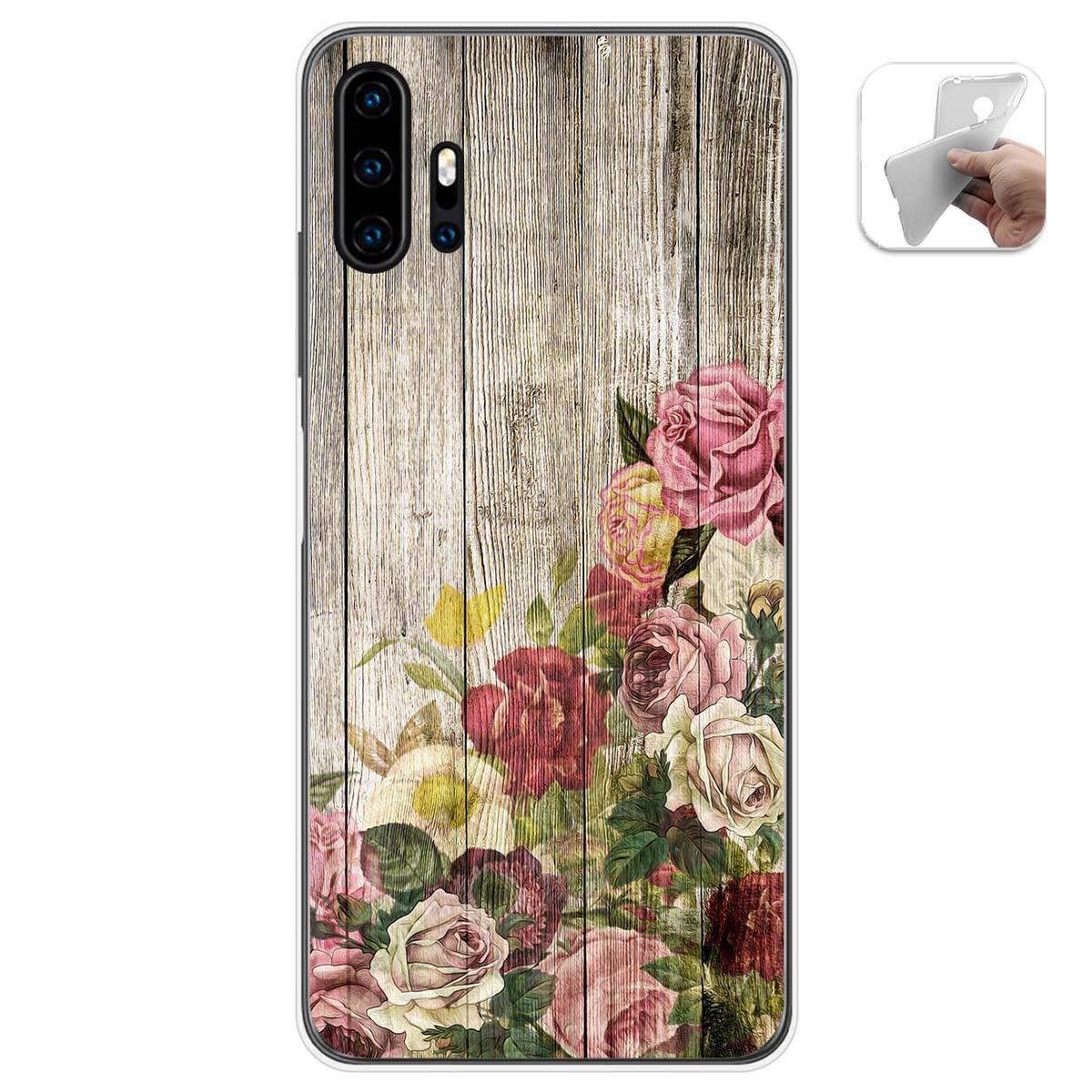 Funda Gel Tpu para Umidigi F2 diseño Madera 08 Dibujos