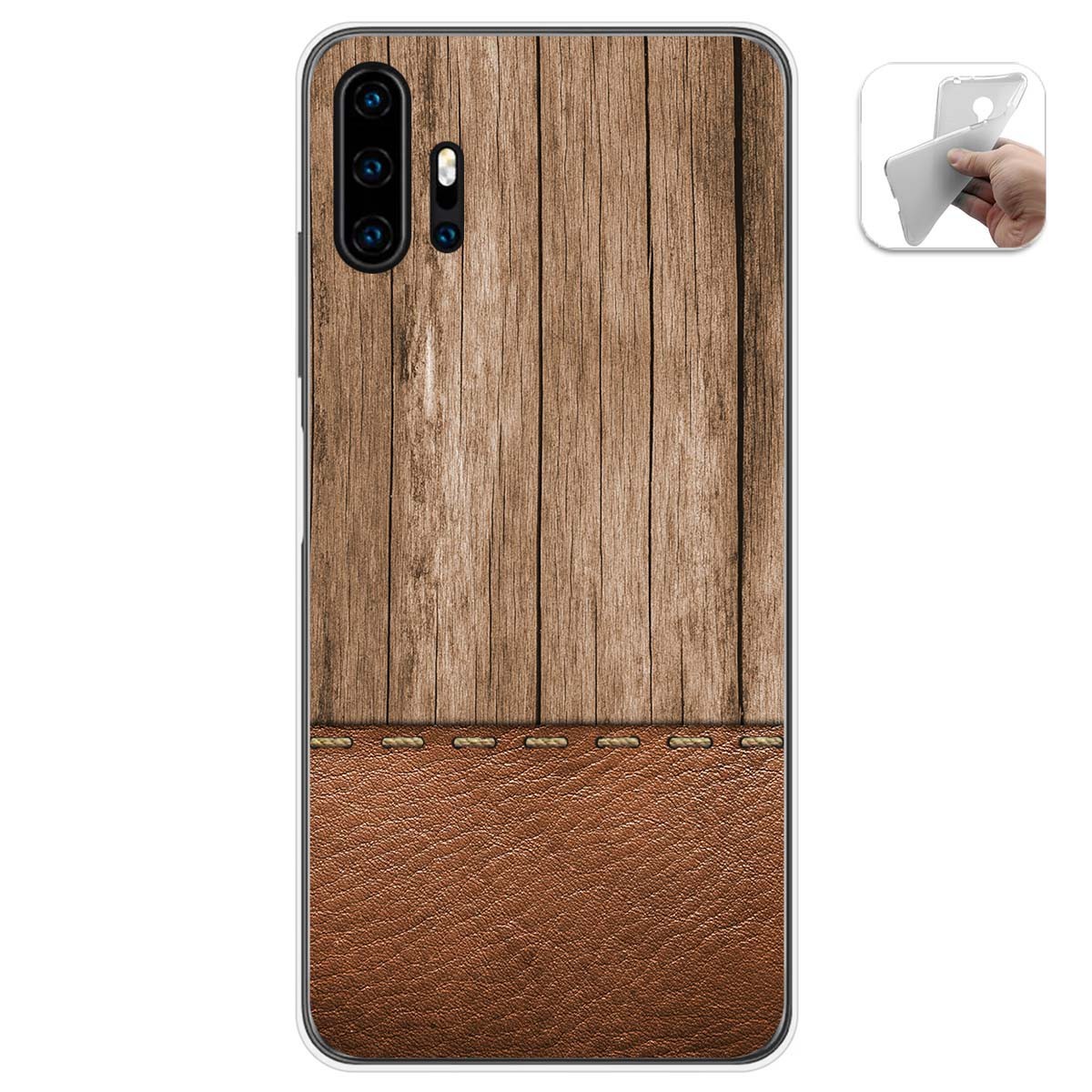 Funda Gel Tpu para Umidigi F2 diseño Madera 09 Dibujos