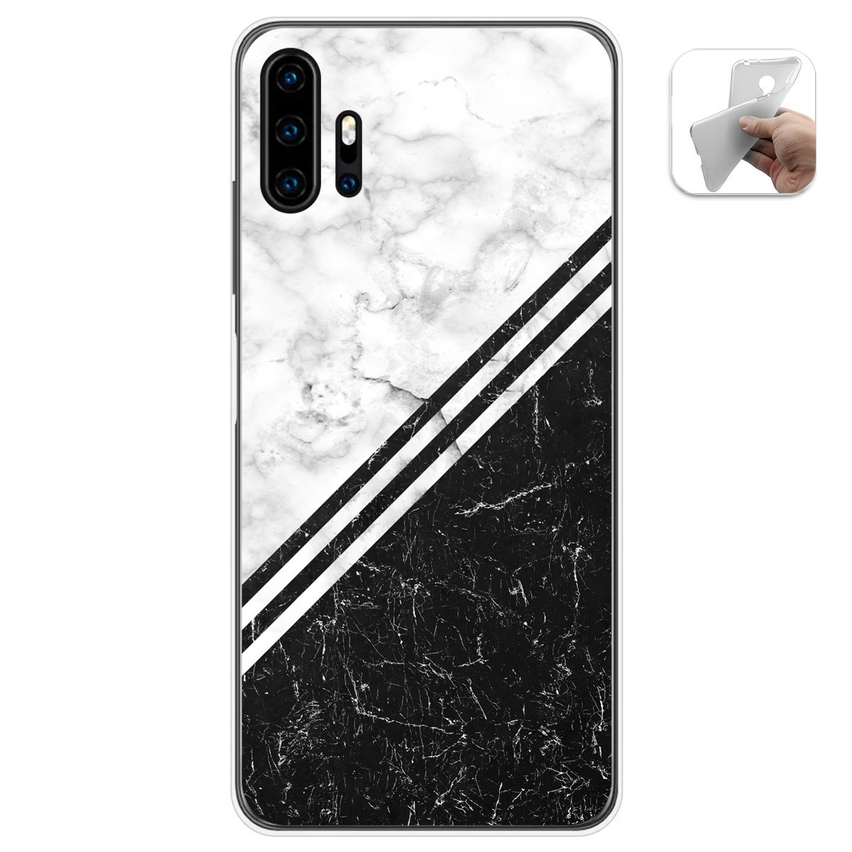 Funda Gel Tpu para Umidigi F2 diseño Mármol 01 Dibujos