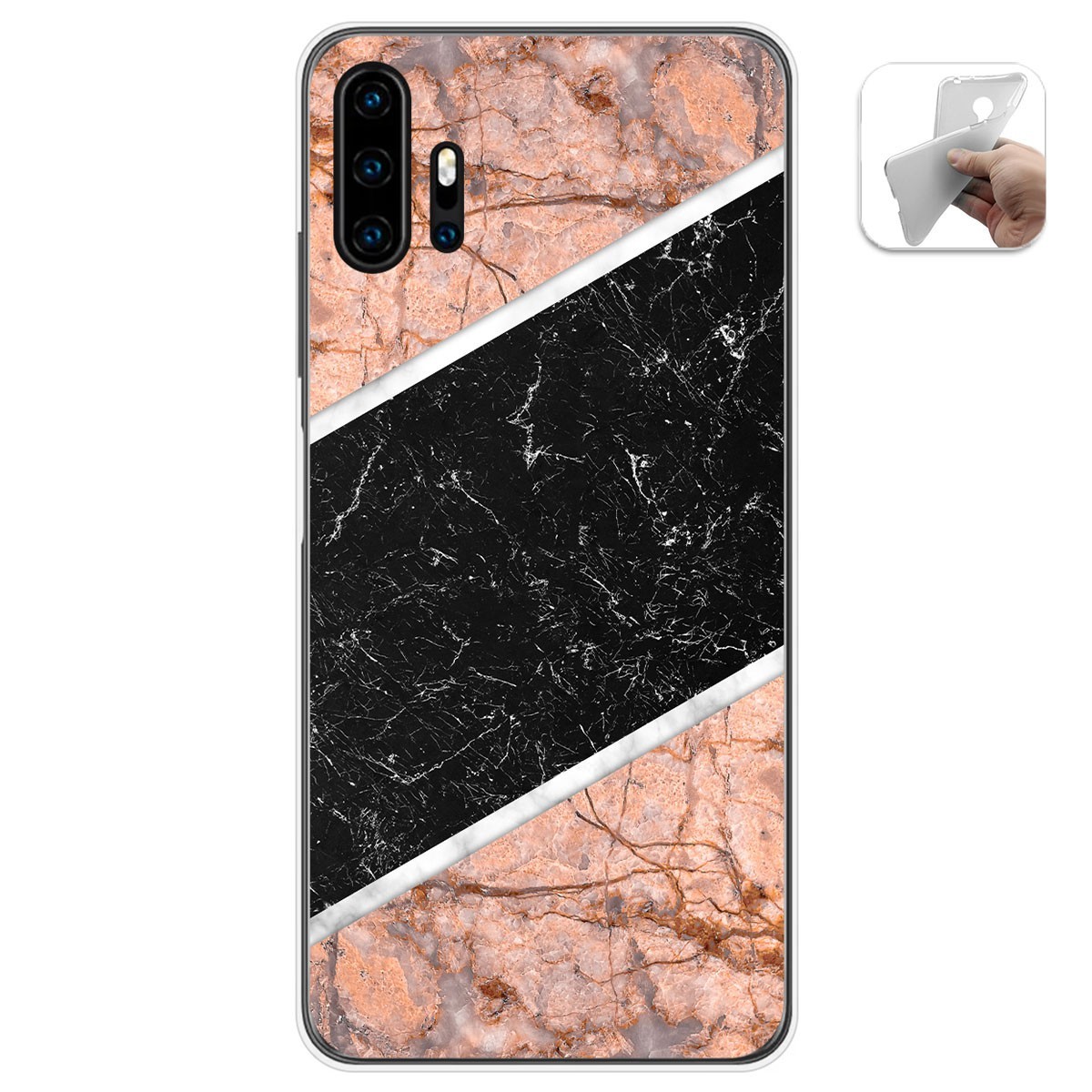 Funda Gel Tpu para Umidigi F2 diseño Mármol 07 Dibujos