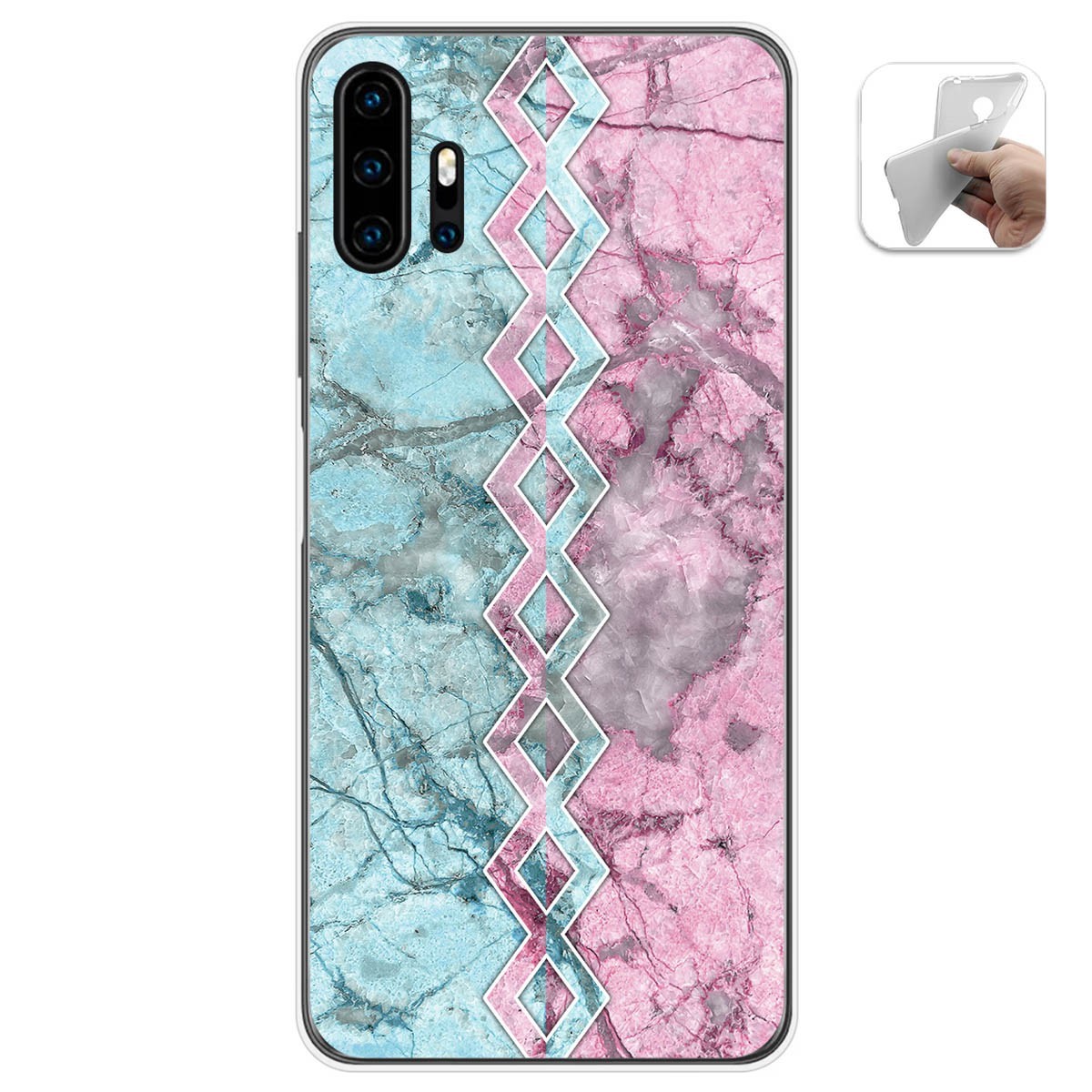 Funda Gel Tpu para Umidigi F2 diseño Mármol 08 Dibujos