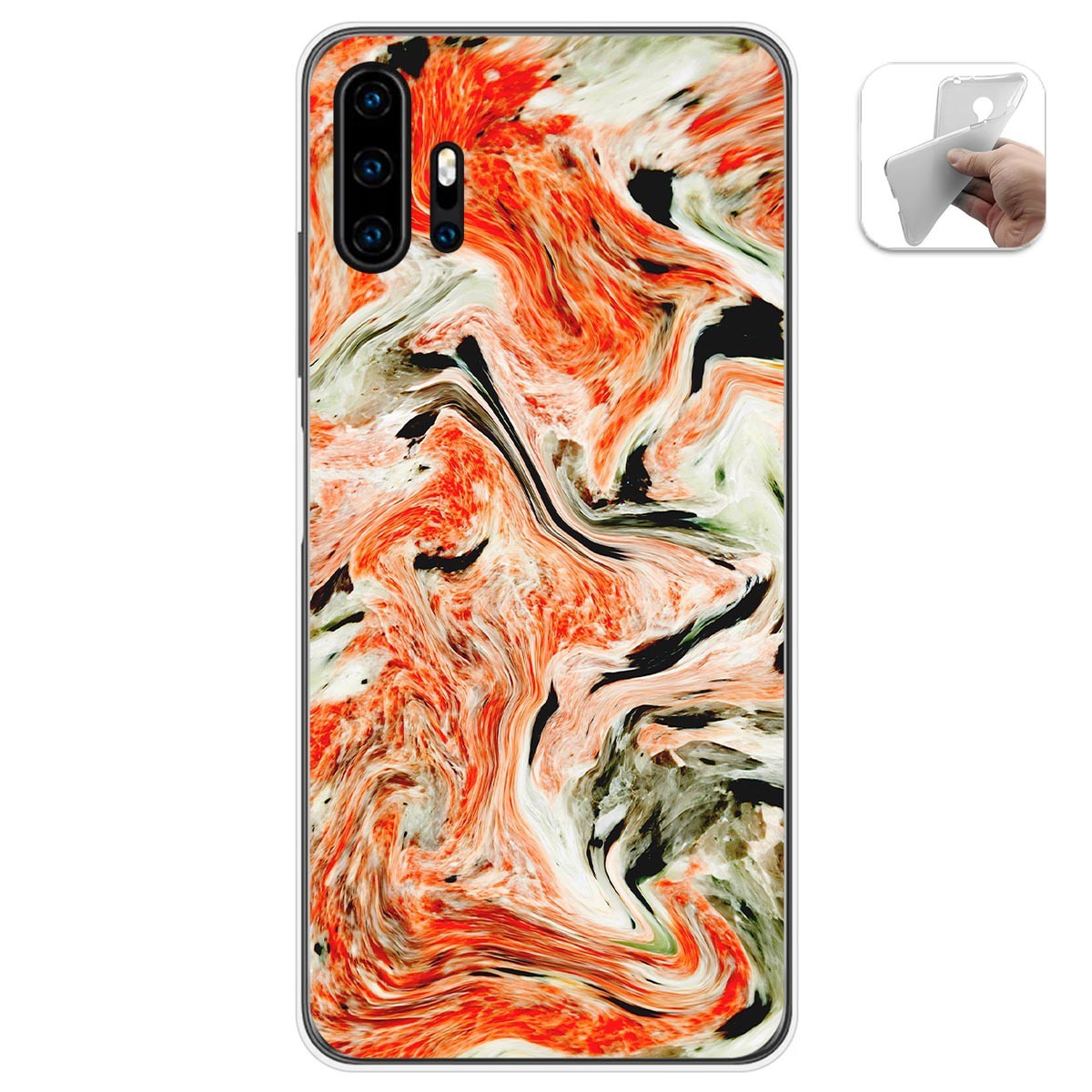 Funda Gel Tpu para Umidigi F2 diseño Mármol 12 Dibujos