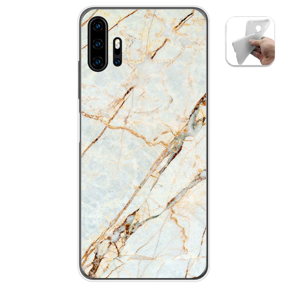 Funda Gel Tpu para Umidigi F2 diseño Mármol 13 Dibujos