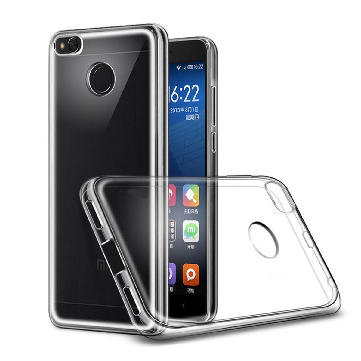 Funda Gel Tpu Fina Ultra-Thin 0,3mm Transparente para Xiaomi Redmi 4X