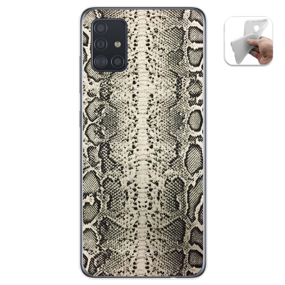 Funda Gel Tpu para Samsung Galaxy A51 diseño Animal 01 Dibujos