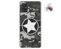 Funda Gel Tpu para Samsung Galaxy A51 diseño Camuflaje 02 Dibujos