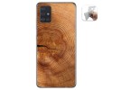 Funda Gel Tpu para Samsung Galaxy A51 diseño Madera 04 Dibujos