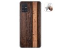 Funda Gel Tpu para Samsung Galaxy A51 diseño Madera 05 Dibujos