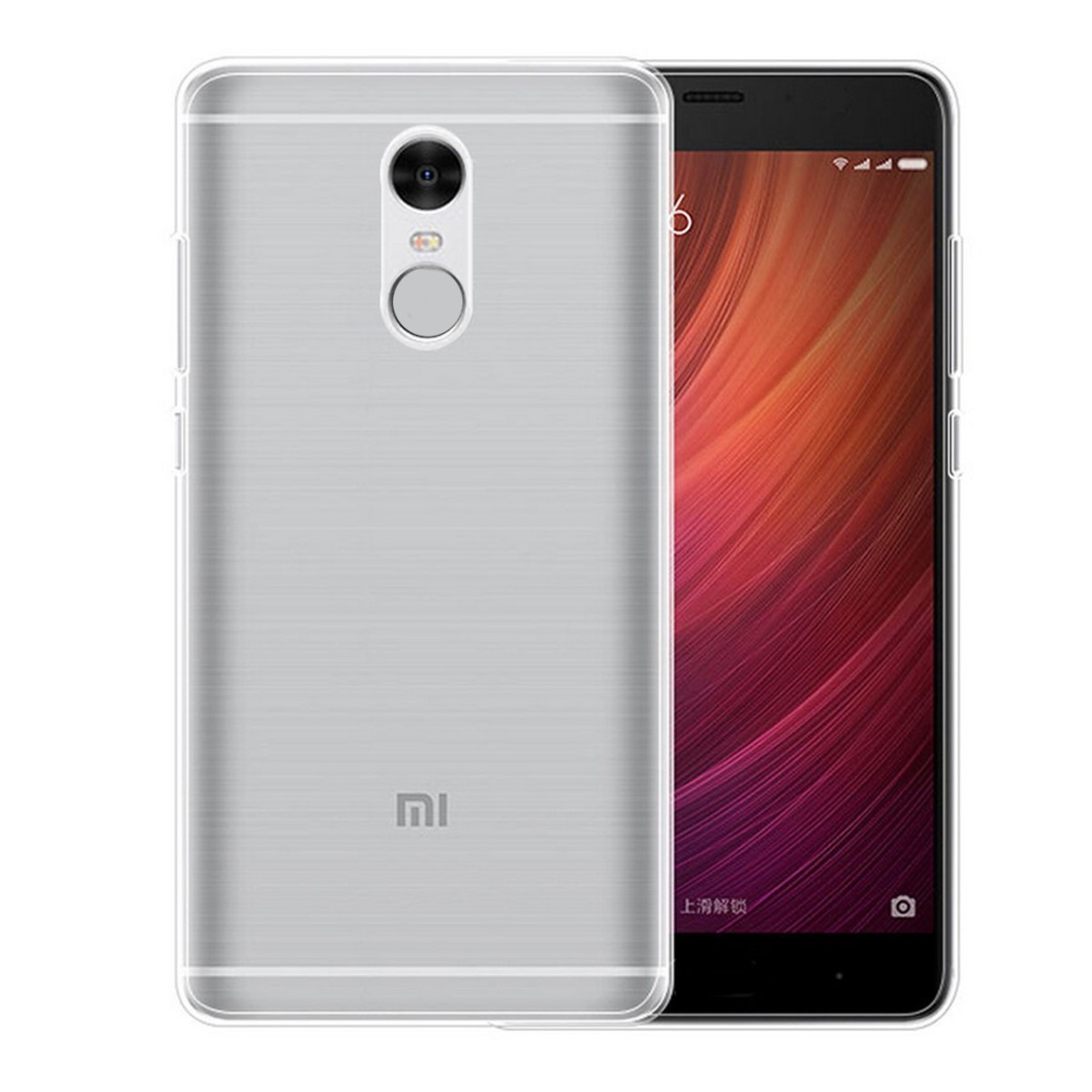 Funda Gel Tpu Fina Ultra-Thin 0,3mm Transparente para Xiaomi Redmi Note 4X / Note 4 Version Global