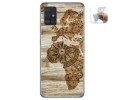 Funda Gel Tpu para Samsung Galaxy A51 diseño Madera 07 Dibujos