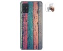 Funda Gel Tpu para Samsung Galaxy A51 diseño Madera 10 Dibujos
