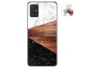 Funda Gel Tpu para Samsung Galaxy A51 diseño Mármol 11 Dibujos