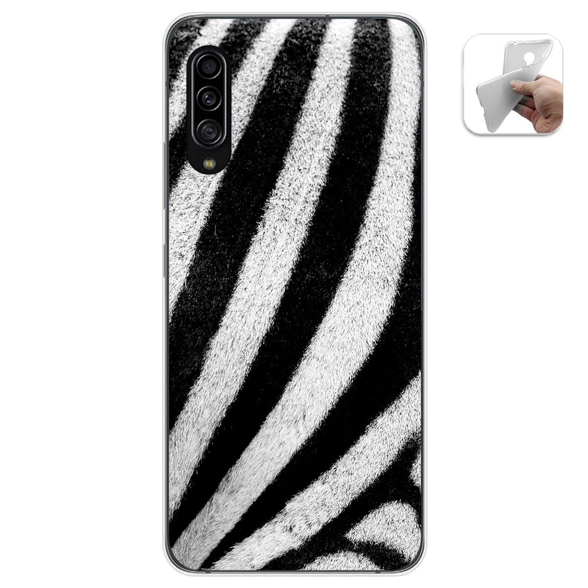 Funda Gel Tpu para Samsung Galaxy A90 5G diseño Animal 02 Dibujos