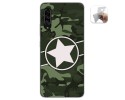 Funda Gel Tpu para Samsung Galaxy A90 5G diseño Camuflaje 01 Dibujos