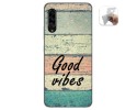 Funda Gel Tpu para Samsung Galaxy A90 5G diseño Madera 01 Dibujos
