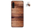 Funda Gel Tpu para Samsung Galaxy A90 5G diseño Madera 02 Dibujos