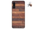 Funda Gel Tpu para Samsung Galaxy A90 5G diseño Madera 03 Dibujos