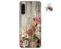 Funda Gel Tpu para Samsung Galaxy A90 5G diseño Madera 08 Dibujos