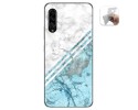 Funda Gel Tpu para Samsung Galaxy A90 5G diseño Mármol 02 Dibujos