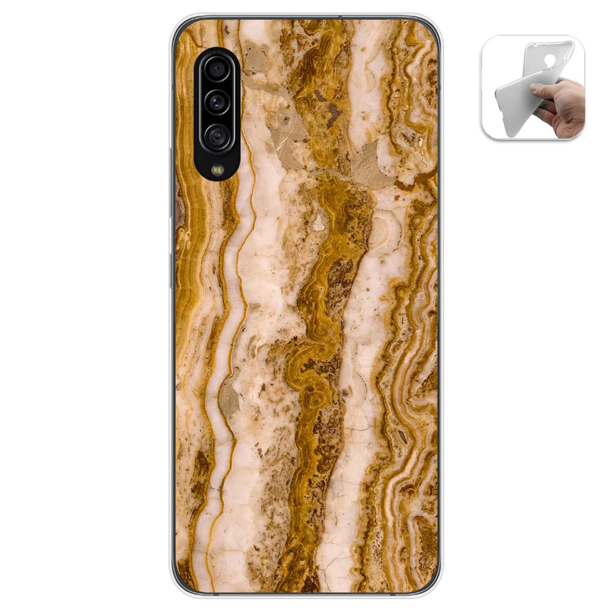 Funda Gel Tpu para Samsung Galaxy A90 5G diseño Mármol 10 Dibujos
