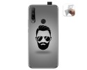 Funda Gel Tpu para Huawei Honor 9X diseño Barba Dibujos