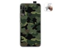 Funda Gel Tpu para Huawei Honor 9X diseño Camuflaje Dibujos