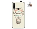 Funda Gel Tpu para Huawei Honor 9X diseño Creativity Dibujos