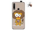 Funda Gel Tpu para Huawei Honor 9X diseño Leon Dibujos