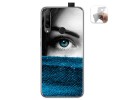 Funda Gel Tpu para Huawei Honor 9X diseño Ojo Dibujos