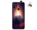 Funda Gel Tpu para Huawei Honor 9X diseño Tierra Dibujos
