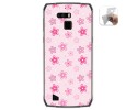 Funda Gel Tpu para Cubot King Kong 3 diseño Flores Dibujos