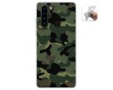 Funda Gel Tpu para Blackview A80 Pro diseño Camuflaje Dibujos