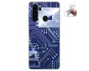 Funda Gel Tpu para Blackview A80 Pro diseño Circuito Dibujos